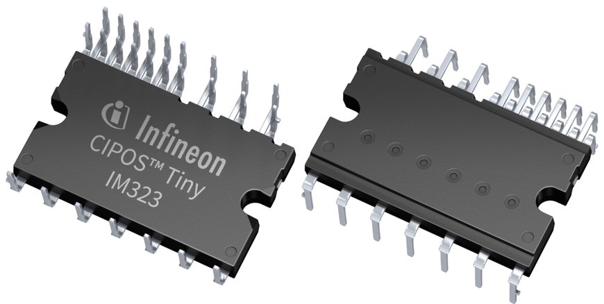 Infineon introduces the new IPM series CIPOS™ Tiny IM323-L6G for maximum efficiency and design flexibility
